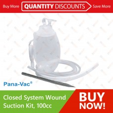 Pana-Vac Closed System Wound Suction Kit [50pack/case]