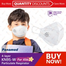 Panamed KN95-W Particulate Respirator for Kids [50box/case]